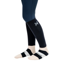 Horseware Newmarket Athletix Socks - Navy Stripe