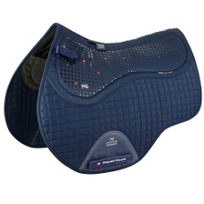 Premier Equine Close Contact Tech Grip Pro Anti-Slip GP Saddle Pad in Navy