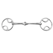 Shires Bevel Bit With Jointed Mouth