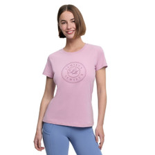 LeMieux Ladies Classique T-Shirt in Fondant - Lifestyle Front