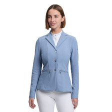 LeMieux Ladies Jessica Mesh Show Jacket in Powder Blue - Lifestyle Front