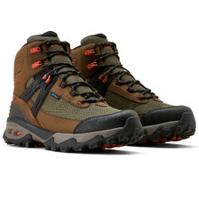 Ariat Mens Traverse Mid Waterproof Hiking Boots - in Dark Brown