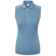 Covalliero Ladies Top in Smoked Blue - Front