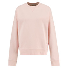 Barbour Ladies Bede Oversized Crew Sweatshirt in Pink - Front