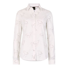 Toggi Ladies Sigrid Printed Shirt - White