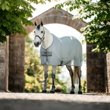 Horseware Amigo AirNet Cooler Rug - Heather Blue/Titanium Grey
