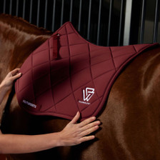 WeatherBeeta Soft Shell Pro 3D Air-Tec All Purpose Saddle Pad In Burgundy