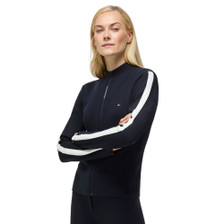 Tommy Hilfiger Ladies Mirada Knit Zipup - Desert Sky