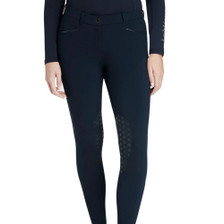 LeMieux Ladies Imogen Knee Grip Breeches in Navy - Front