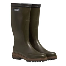Aigle Mens Parcours 3.0 Endurance Wellies in Vert Olive - Pair Front