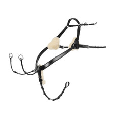 LeMieux Kudos 5 Point Bridge Breastplate - Black
