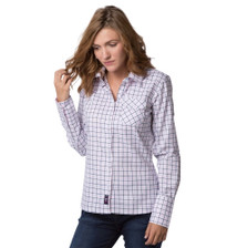 Rydale Ladies Hannah Country Check Shirt - Ellie Navy