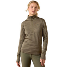 Ariat Ladies Team EQ Half Zip Sweatshirt - Kalamata