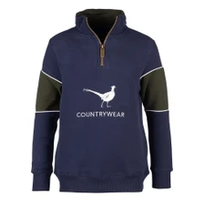 Rydale Boys Pheasant Byland Sweatshirt - Navy