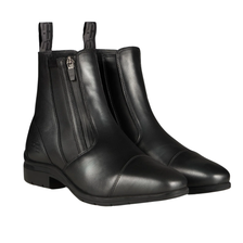 Premier Equine Taro Waterproof Leather Paddock Boots- Black - Pair