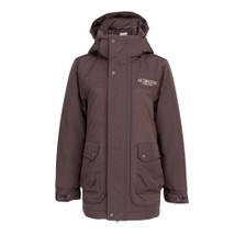 Aubrion Equestrian Young Rider Winter Coat - Espresso
