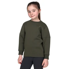 Aubrion React Young Rider Sweatshirt - Khaki