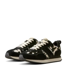 Ariat Ladies Ranch Runner Trainers in Black Suede