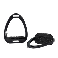 LeMieux Brilliance Vector Balance Stirrups in Black - Pair