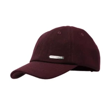 WeatherBeeta Performance Melton Wool Cap - Blackberry Marle