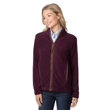 Rydale Ladies Full Zip Huggate Fleece - Berry