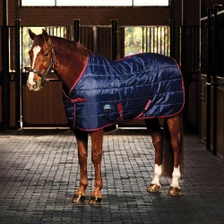 WeatherBeeta Stable Rug 220g navy/burgundy