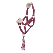 LeMieux Hobby Horse Toy Vogue Headcollar and Leadrope in Blackberry