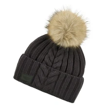 LeMieux Heritage Beanie in Cocoa - Front