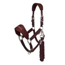 LeMieux Breakaway Vogue Headcollar and Leadrope in Bramble