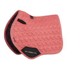 LeMieux Mini Suede Jump Saddle Pad in Spiced Earth - Side
