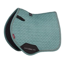 LeMieux Mini Suede Jump Saddle Pad in Aloe - Side
