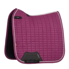 LeMieux Suede Dressage Saddle Pad in Blackberry - Side