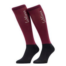 LeMieux Competition Socks in Blackberry