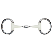 Shires Equikind Softie Flat Ring Peanut Link Eggbutt Bit