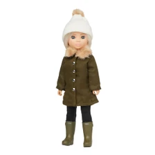 LeMieux Toy Rider Winter Country Outfit in Green - Lifestyle