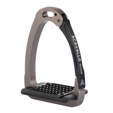 Acavallo Arena AluPlus 2.0 Stirrups - Titanium/Black