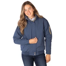Rydale Ladies Ripon IV Equestrian Bomber Jacket - Dark Denim
