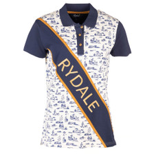 Rydale Ladies Equestrian Life Sash Polo Shirt - Horse Life
