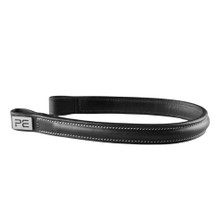 Premier Equine Plain Hunter Browband - Dark Havana