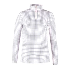 Foxholes Long Sleeved Quarter Zip Top - Ellie Navy