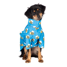 Rydale Patterned Dog Raincoat - Bumble Bee