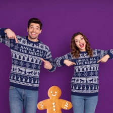 The Country & Stable Adult Christmas Jumper