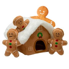 Ancol Gingerbread Snuffle House Dog Toy