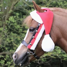 Hy Equestrian Christmas Santa Bridle Set
