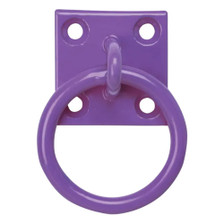 Chain Ring on Plate in Purple