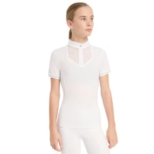 LeMieux Young Rider Belle Show Shirt - White