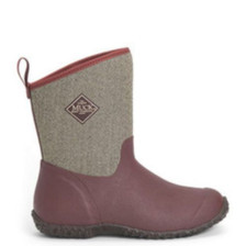 The Muck Boot Company Ladies Muckster II Slip On Mid - Raisin
