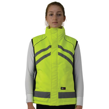 HyVIZ Padded Gilet - Yellow - Front