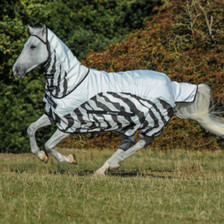 Bucas Buzz Off Rain Detach A Neck Fly Sheet - Zebra