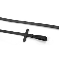 Whitaker Ready to Ride Rubber Reins - Black